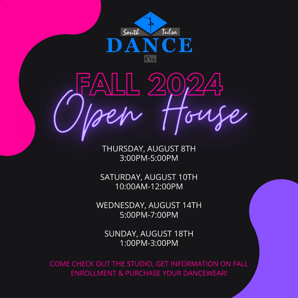 2024 Fall Open House – South Tulsa Dance Co.