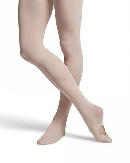 Bloch girls contoursoft footed tights, Ballet Pink, Small  
